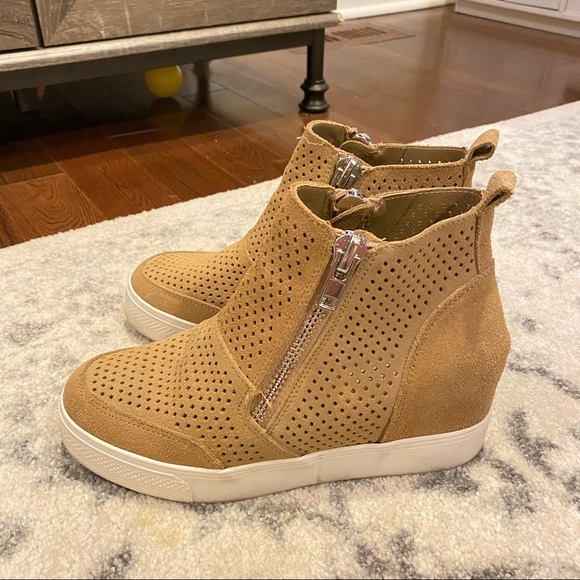 Steve madden lali wedge sneaker Clearance